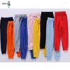 Pantalones venta al por menor pantalones de algodón sólidos niños niñas Casual deporte jogging Enfant Garcon niños Unisex 2-10 años