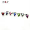 Dermal Anchor Skin Diver Body Piercing Jewelry Grade 23 Titanium G23 CZ Crystal Gem 4mm Head Micro Retainers234V