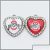 Charms Us Ncaa Football University Team Ohio State Buckeyes Dangle Charm Diy Necklace Earrings Bracelet Bangles Buttons Sp Jewelsho Dhymd