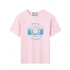 2023 Designer de luxe Vêtements pour enfants Vêtements d'été pour filles Vêtements supérieurs Vêtement pur coton T-shirt à manches courtes Garçons Undercoat 9 couleurs CSD2310203