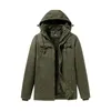 Vestes pour hommes Américain Hiver Peluche Épais Veste Travail Lâche À Capuche Chaud Casual Extérieur Lavé Coton Militaire Manteaux D'extérieur