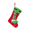 Christmas Decorations Christmas Decorative Gift Socks Elf Leg Shape Storage Bag Pendant Candy Snack Bag Holiday Christmas Celebration Event x1020