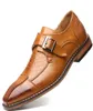 Novos homens vestido sapatos de casamento formal sapatos de couro genuíno retro brogue negócios escritório men039s apartamentos oxfords para men5135045