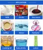 5ml ila 3500ml Yarı Otomatik Mineral Yağ Suyu Kozmetik Parfüm Suyu Cam Pet Şişesi Sıvı Doldurma Makinesi