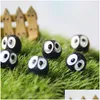 Kunst und Kunsthandwerk Niedliche schwarze Briketts Ees Feengarten-Miniaturen Mini-Zwerge Moos-Terrarien Harzfiguren zur Dekoration1017977 Dhwf9
