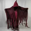 Costume Accessories Halloween Cloak Cos Adult Children's Zombie Suit Skull Head Cloak Prop Terror Ghost Path fairy tail cosplay batman