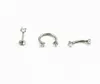 Stud spedizione gratuita LOT50pcs 16g piercing gioielli per il corpo -CZ brillante labbro labret anello orecchio elica bar labbro sopracciglio piercing al naso rotondo CZ 231020