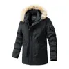 Parkas pour hommes hiver épaissir Parka chaud cachemire polaire longue veste manteaux militaire en plein air coton rembourré mâle coupe-vent vêtements à capuche 231020