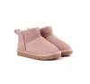 Clássico Ultra Mini Bota mulheres homens australiano austrália botas planas quentes inverno cheio de pele fofo peludo cetim EUA GS 585401 mulheres crianças botas US 3-14 19