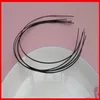 20PCS Black 1 2mm thickness Plain Metal Wire Hair Headbands at lead and nickle Bargain for Bulk227h