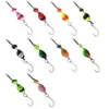 Baits Lures Twisted Metal Trout Fishing Spoon Lures Jigging Baits 2.8g 4g Artificial Spinner Hard Baits For Trout Bass 231020
