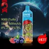 China Hot 9000Puffs Vape e Zigarettes de Zigarettes de Zigarettes Recarregável 18ml Preenchidos Pump Pump 8k 9k 10k 12k vs Rnm Vapes 9000 10000 12000 Pushs Instock