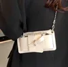 Lüks marka zinciri omuz çantası için çapraz vücut yeni marka moda çanta tasarımcısı crossbody çantaları sevimli miniqwertyui879