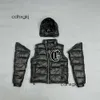 2023 Corvidae Winter Down Jacket Parkas Odłączany płaszcz zużycie najwyższej jakości oryginalne haftowe kurtki ciepła