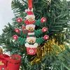 Weihnachtsdekorationen DIY Weihnachten Schneemann Ornament Name Hängeschild Anhänger Topfpflanze Familie Weihnachtsbaum Anhänger Weihnachtsfeier Dekoration x1020