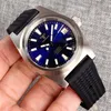 Zegarek tandorio 38 mm ar Sapphire Glass NH35A Automatyczne zegarek dla mężczyzn Czerwony niebieski czarny rozkład