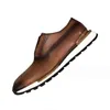 Baskets authentiques pour hommes en cuir lacets confortables