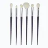 Makeup Brushes Purple 6pcs Eye Set-High Quality Goat Hair Eyeshadow Brush Nose Shadow Highlighter-All