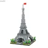 Blokken 3585pcs Wereld Architectuur Model Bouwstenen Parijs Micro Bouw Bricks DIY Speelgoed voor Kinderen Gift R231020