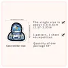 54PCS Cartoon Astronaut Creative Graffiti Personality Sticker Pvc Scooter Wodoodporna dekoracja