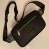 Nya män läder midja väska unisex män kvinnor läder sport löpare Fanny Pack Belly midja Bum Bag Fitness Running Belt Jogging Pouch 268f