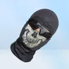 Nouveau masque noir fantôme 6 Skull Balaclava Ski Hood Cycling Skateboard chauffant Full Face Ghost5254643