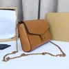 Designer Cross Body Bag For Women Chain Flap Shoulder Bags Luxury Crossbody Bags Fashion Mini Vintage Purse Classic Evening Brown Letter Purses