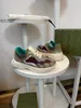 Luksusowe buty do dziecięcego podwójnego litery dla dzieci Sneakers Opakowanie Rozmiar 26-35 Multi kolorowe szwy dziecięce dziecięce buty