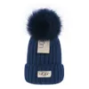 Fashion Designer hats Men's and women's UUG beanie winter thermal knit hat ski brand bonnet High Quality plaid Skull Hat Luxury warm cap G-6