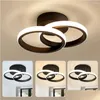 Chandeliers Chandeliers Led Hallway Ceiling Light Semi Recessed Pendant Home Lighting Face Mounted Bedroom Living Room Corridor Lights Dhpab