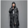 Men's Vests Warm Winter Men Down Jacket Long Coat Couple White Duck Outerwear Brand Black Puffer Parkas 231020