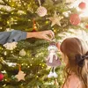 Decorazioni natalizie Albero di Natale Ornamenti di peluche Bambole di pezza Impiccagioni per decorazioni per l'albero Bambole di peluche ripiene Decorazioni per l'albero Albero di Natale x1020