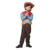 코스프레 Eraspooky Boys Western Costume 어린이 할로윈 파티 카우보이 코스프레 의상 카니발 무대 공연 멋진 드레스 코스 스플레이