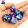 Outdoor Games Activities Dice DND Game Role Mixing Colours Set With Bag 9 Different Styles Available For Portable Toys RPG TRPG 231020