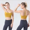 Lu Aline Bra Yoga Vest Women Sports Y-Type The Leblebear Rouging Top Top Gym Fitness Bras подвески для женщин бегущий нижнее белье