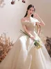 Sukienki imprezowe prosta sukienka wieczorowa seksowna koronkowa sukienki z druhną 2023 Glitter Long Prom