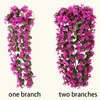 Sahte Çiçek Yeşillik Menekşe Yapay Çiçek Partisi Dekorasyon Simülasyonu Sevgililer Günü Düğün Duvar Asma Sepet Orkide Sahte 231019