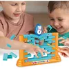 Andra leksaker Saving Block Game Fun Stacking Block Demolish Wall Toy for Kids Fine Motor Trainning Puzzle Party Board Games 231019