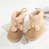 First Walkers Baywell Winter Herbst Baby Mädchen Pelz Schneestiefel Kleinkind Jungen Warme Schuhe Gemütliche Kleinkind Weiche Sohle 0-15 Monate