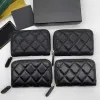 Women Designer Wallet Womans Cards Bag Bags Fashion Sheepskin Leather Card Holder Credit Card Key Pouch Holder Cards Case Zero Wallets Card Bag Coin Luxury Purses