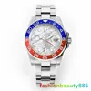 U1 AAA Montre de luxe Clean CF II GMT 3186 Pepsi Automatique Hommes Montres Rouge Bleu Lunette en céramique Cadran noir 904L JubileeSteel Bracelet Super Edition Même série