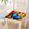 Pillow Cartoon Butterfly Chair Square Mat Soft Breathable Dining Room Seat Comfort Pads Bedroom Balcony For Home Office Decor