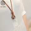 Pendentif Colliers Vintage Sautoirs Véritable Collier En Cuir Pour Hommes Femmes Bijoux Cordon Adustable Chaîne Ras Du Cou En Gros Rock Punk Dans