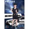 Cosplay Eraspooky Black Boys Policeman Cosplay Halloween Costume Kids Cops Officer Uniform Children Carnival Party Fancy Dress Hatcosplay