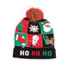 Christmas Hat Fashion For Kids And Adults New Christmas Hat Adult Children Knitted Wool Christmas Hat Luminous Knitted Hat High Street Warm