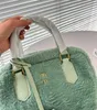 Tote Plush Candy Matching Colour Shopping Bag Tote Slanting Cross Shoulder Bag Purse Single Messengers Purses 231020