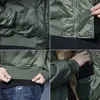Piumino da uomo in pelle sintetica invernale N2B da uomo canadese cappotto militare cappuccio in pelliccia caldo trench mimetico bomber tattico esercito coreano parka 231020