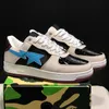 Designer SK8 STA Casual Shoes Grey Black Stas Multicolour Camo Combo Pink Green ABC Camos Pastell Blue Patent Leather M2 Platform Sneakers Trainers 36-45