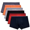 Underbyxor 3PCSlot Mens Boxer Underwear Homme Cotton Boxershort Mans trosor för manliga Calzoncillos glider stora storlekar SXXXL 231019