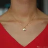 Nieuwe mode ronde ketting inlay hamsa LUCKY boze oog hangende ketting goud gevuld zirconia cz mode klassieke ogen sieraden2473